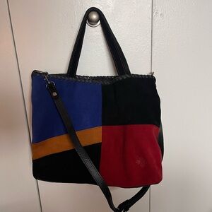 Patricia Nash Suede Tote Bag